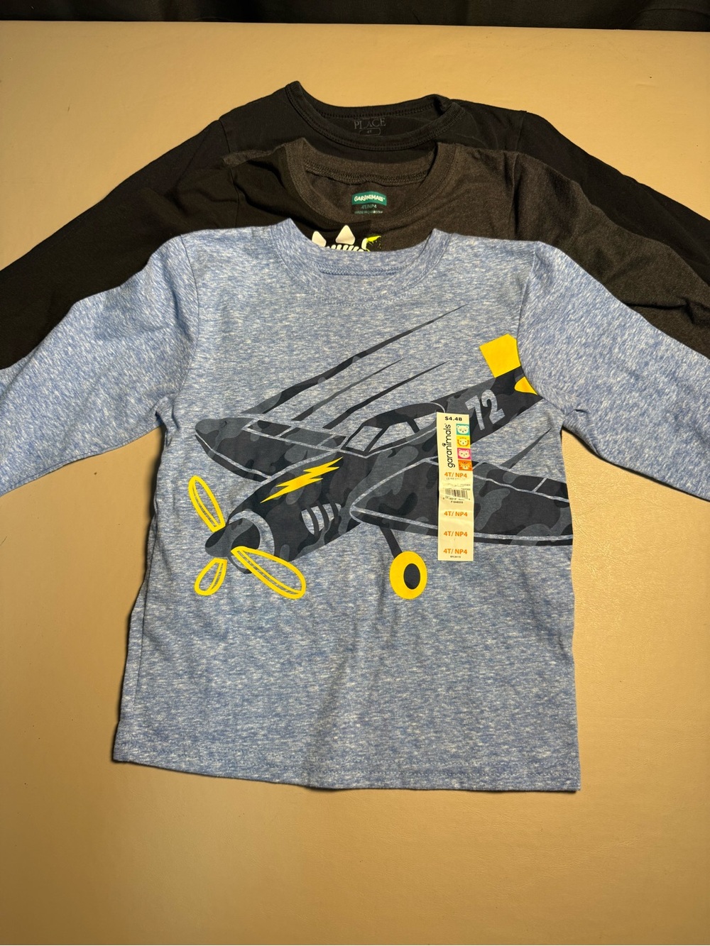 Bundle of 3 Boys LS Tees